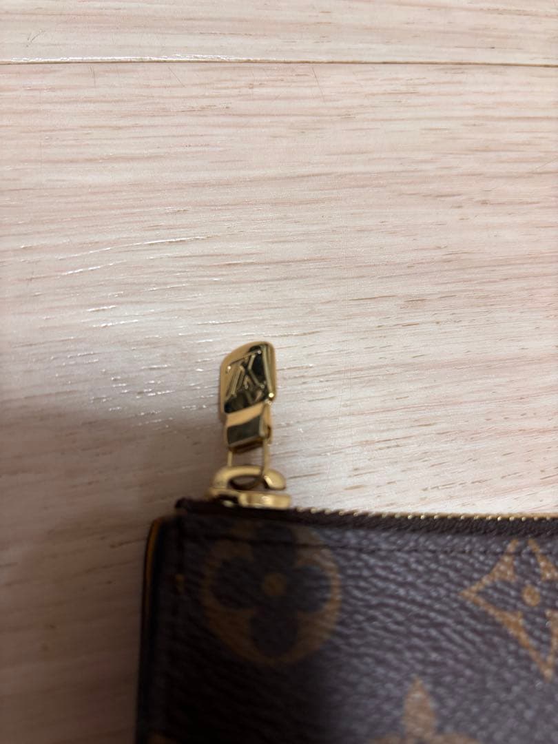 【美品】Louis Vuitton モノグラム ポルトフォイユノアコンパクト