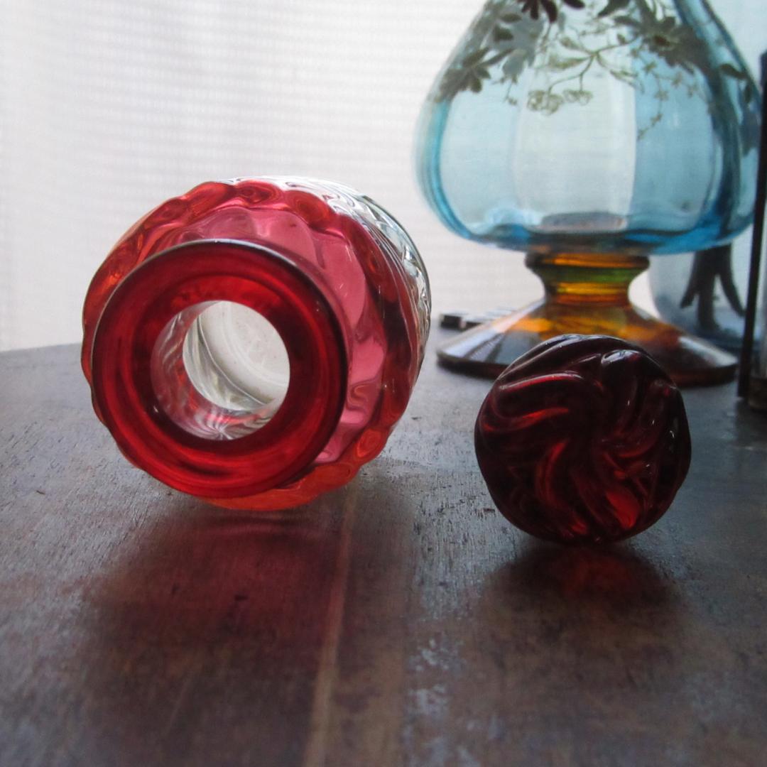 オールドバカラ 1890年頃「ROSACES MULTIPLES」 香水瓶