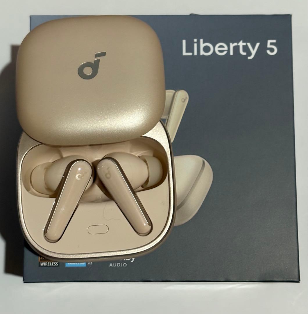 soundcore Liberty 5 シャンパンゴールド 美品