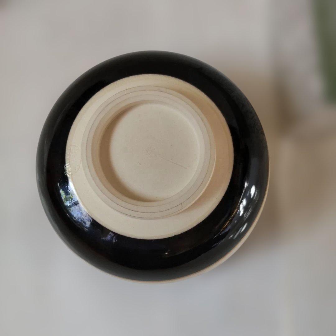 京焼 宮地英香 作 三彩龍紋 抹茶碗 茶碗 茶道具 茶器 新品 未使用 保管