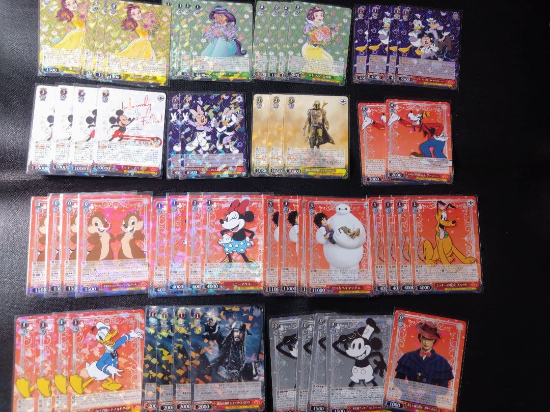 引退品ヴァイスシュヴァルツ ウマ娘デッキ7個+ディズニーデッキ セット
