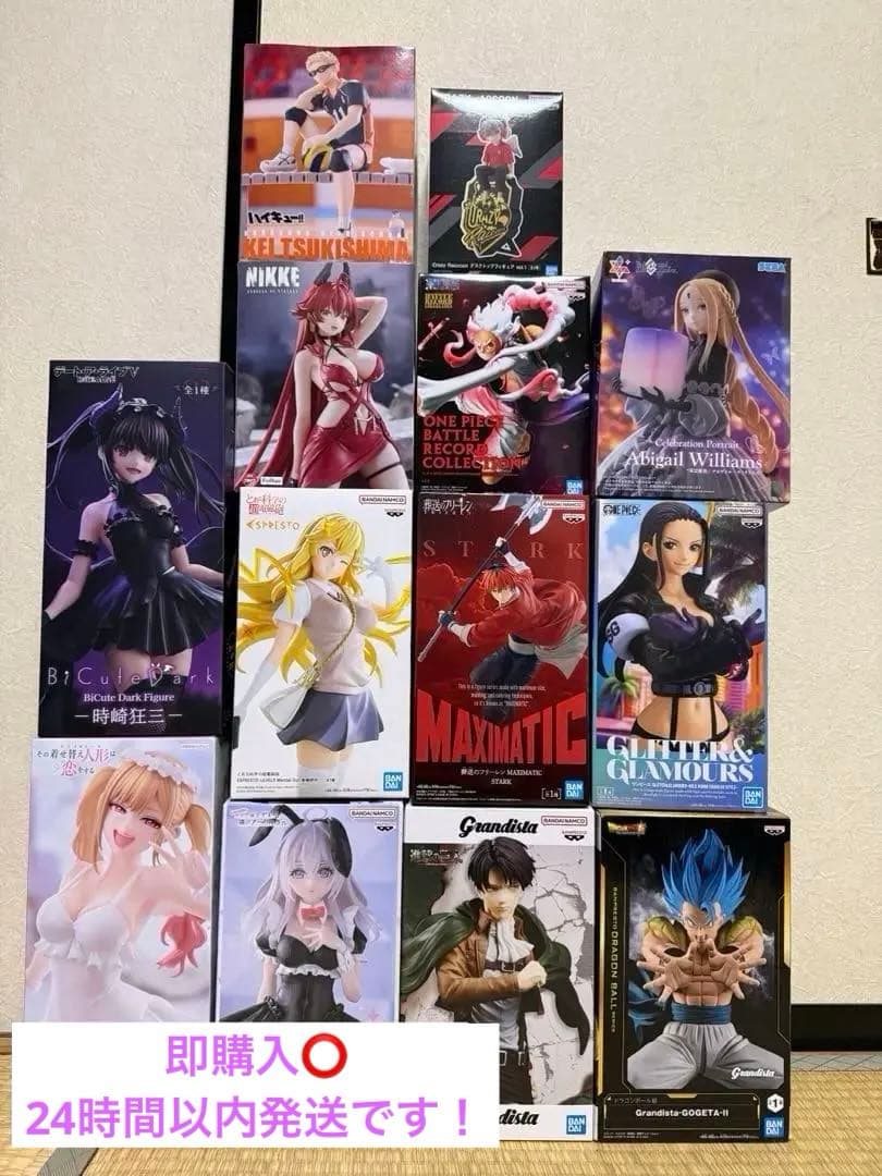 最新プライズフィギュア 15体 まとめ売り - メルカリ