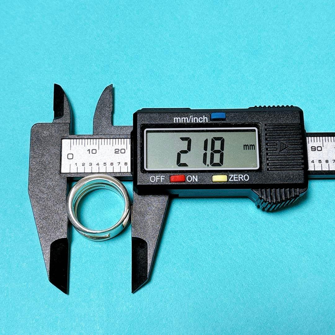 【美品】14.5号 Tiffanyティファニー ダイアゴナル リング SV925