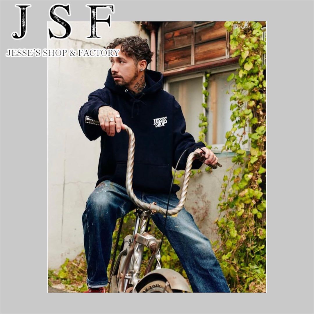 JSF JESSE'S SHOP & FACTORY ロゴパーカー XXL