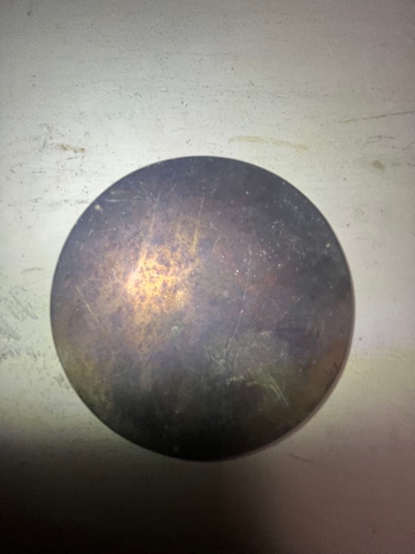 天理教 「天理王命」 銅鏡 超希少品 宗教道具 古民家より発掘 銅製