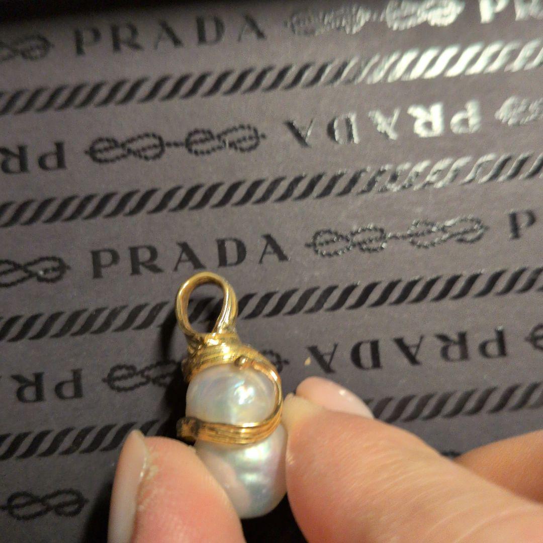 d*a様 南洋真珠 ゴールド巻きペンダント 特注 Priceless - メルカリ