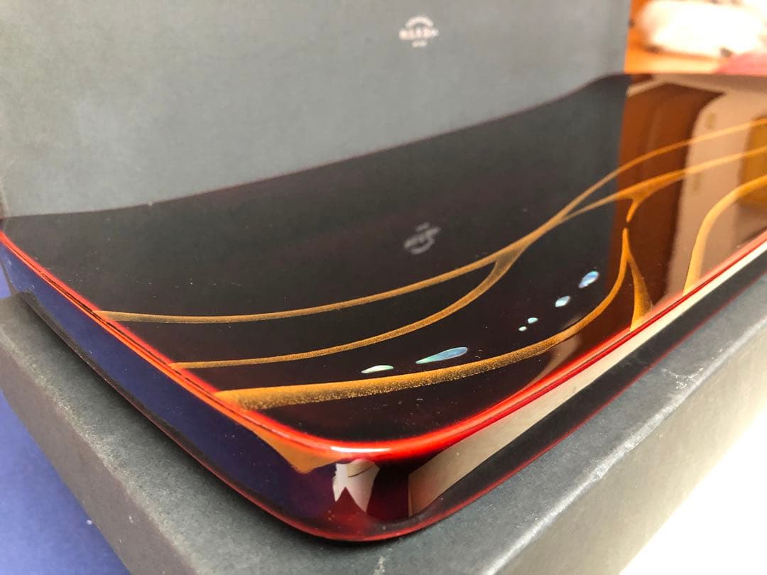 輪島塗 輪島塗善仁　 長手盤