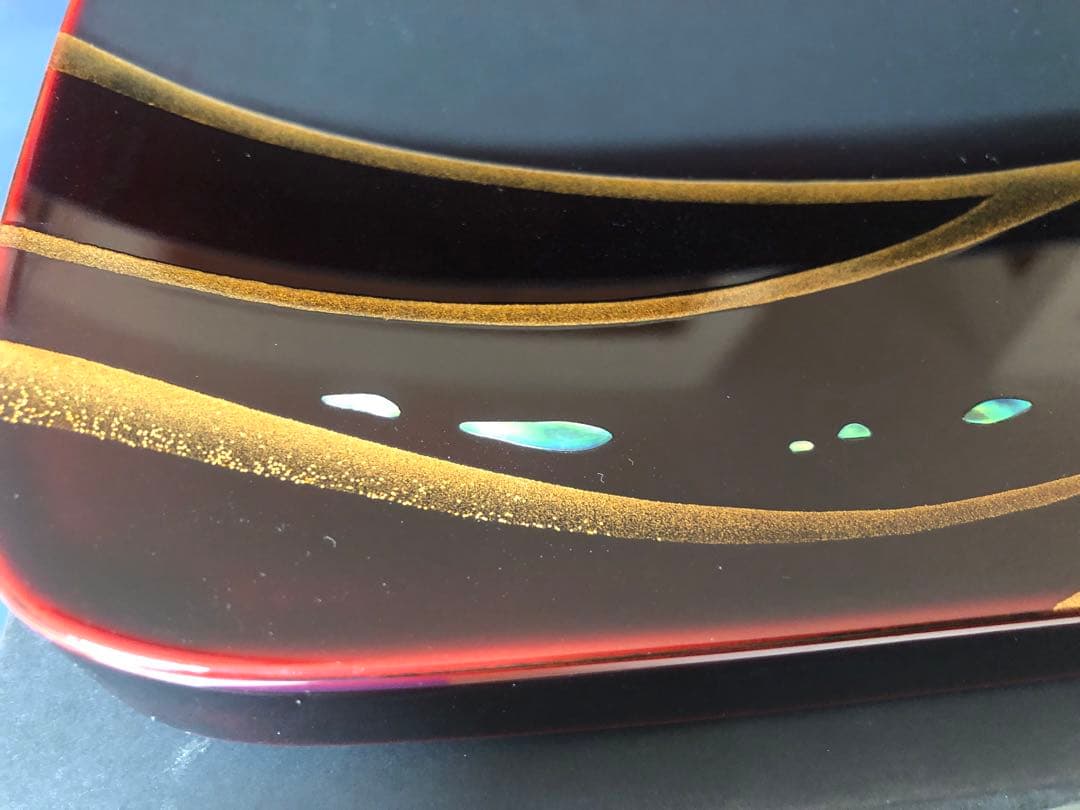 輪島塗 輪島塗善仁　 長手盤