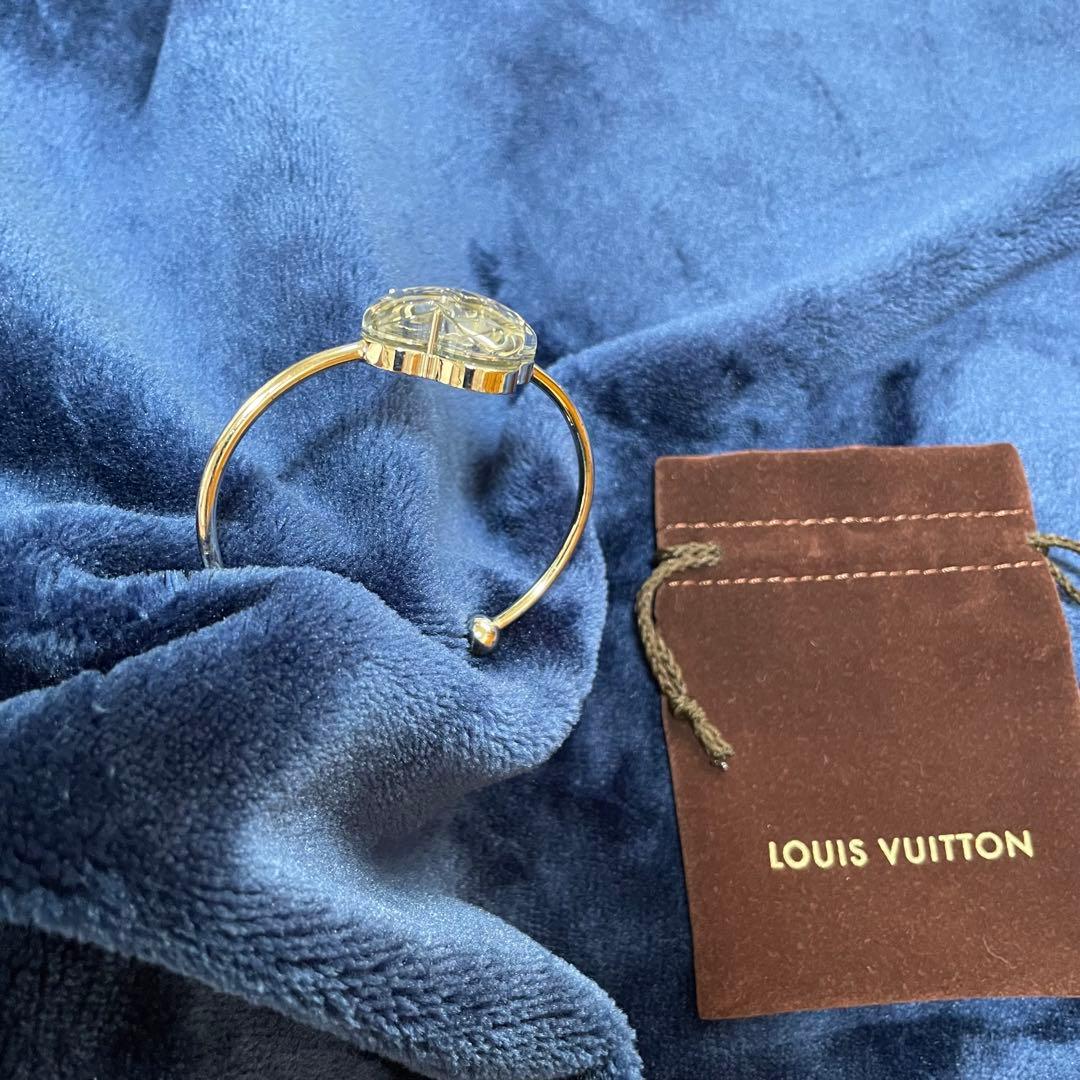 LOUIS VUITTON フラワーモチーフ　バングル&リング