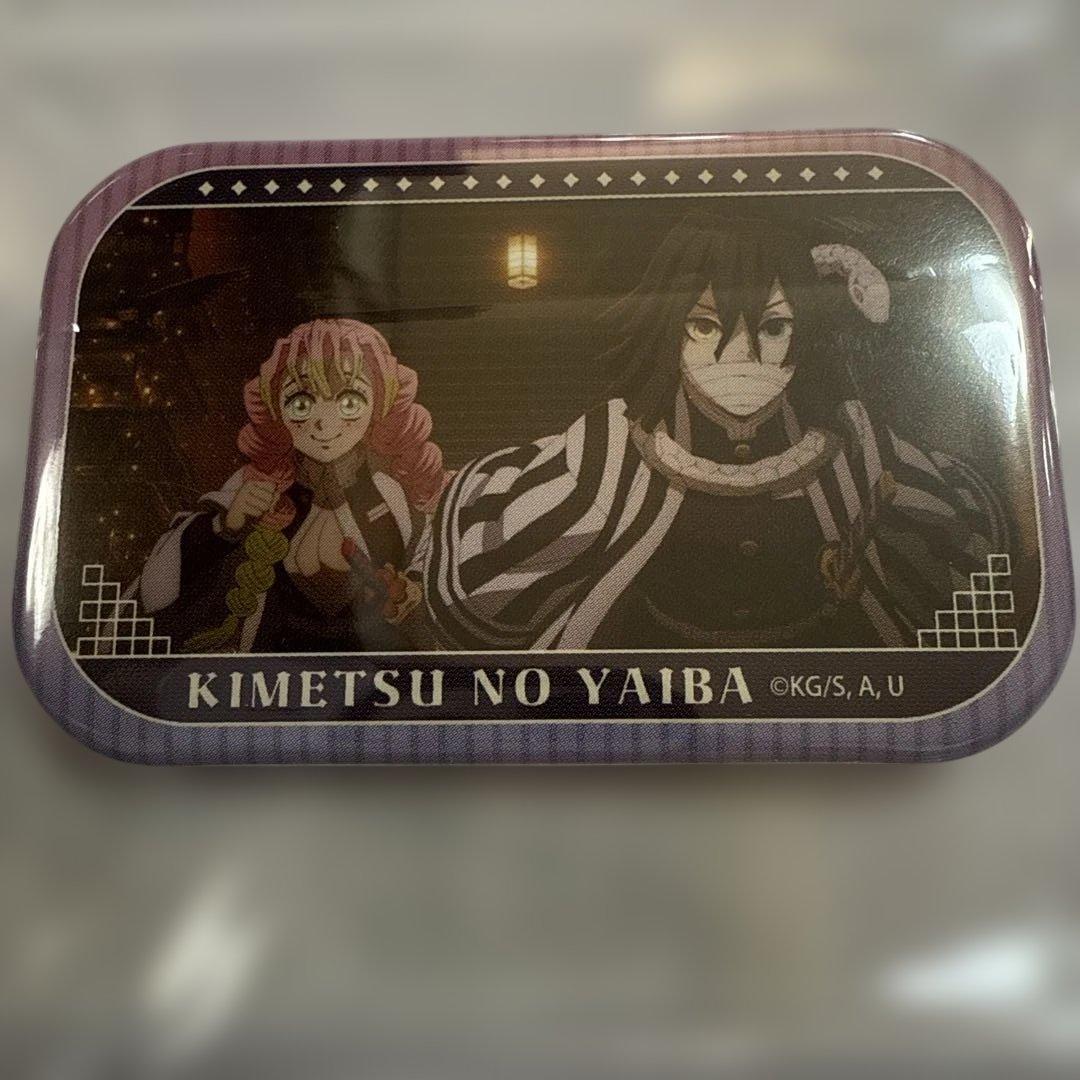 鬼滅の刃 缶バッジ おばみつ 伊黒小芭内 甘露寺蜜璃 鬼殺隊 柱