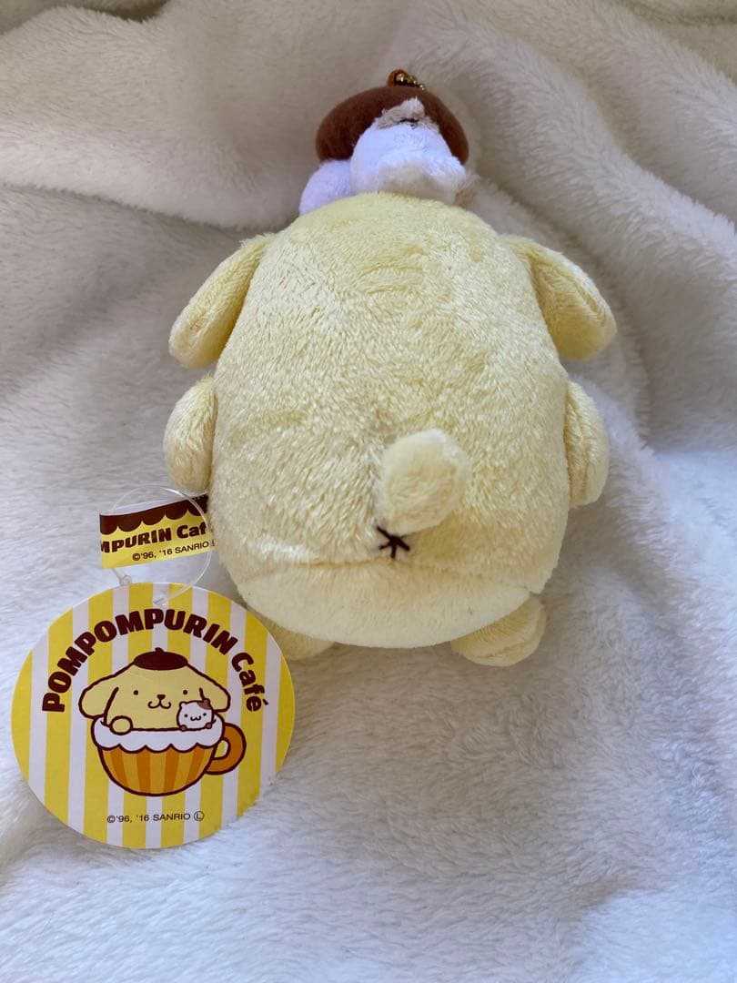 ポムポムプリンカフェ ぬいぐるみマスコット