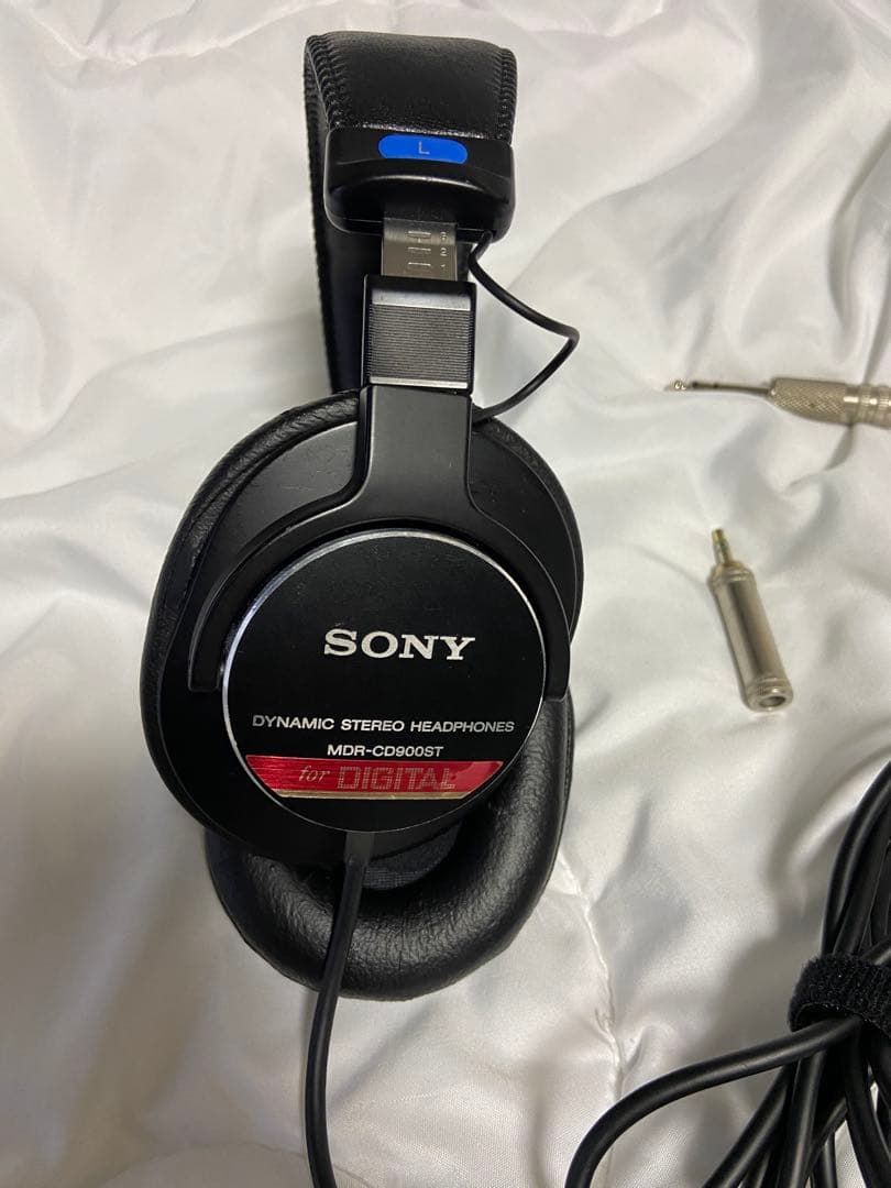 SONY MDR-CD900ST ヘッドフォン イヤホンジャック変換プラグ付き SONY