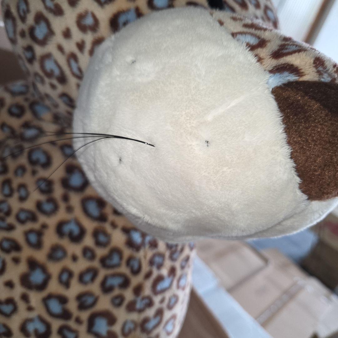 ニキ　BICヒョウ柄ぬいぐるみ 本体