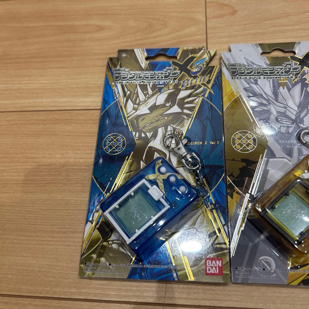 デジタルモンスター X ver.3 イエロー & ブルー 2個 セット