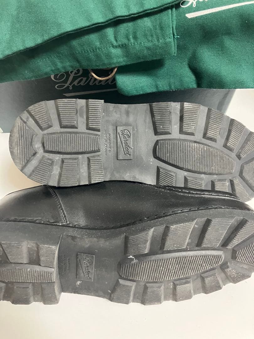 PARABOOT MICHAELパラブーツ ミカエル EU41 UK7 ブラック