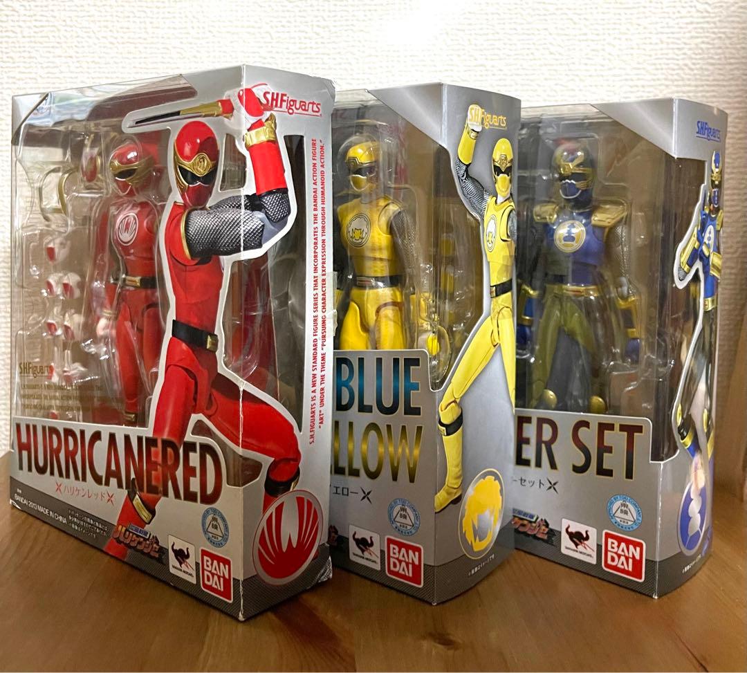 新品未使用！ S.H.フィギュアーツ 忍風戦隊ハリケンジャー 5体セット