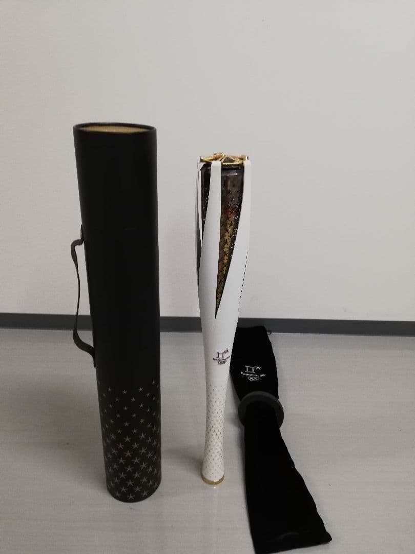 レア 美品!】平昌オリンピック 聖火リレー トーチ 羽生結弦 日本人ランナー