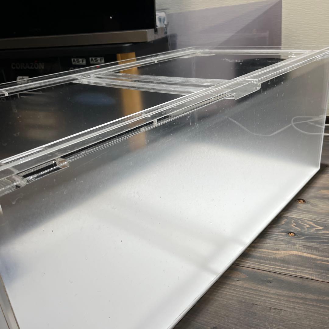 オーバーフロー水槽 アクリル製 透明リフジュウム水槽セット