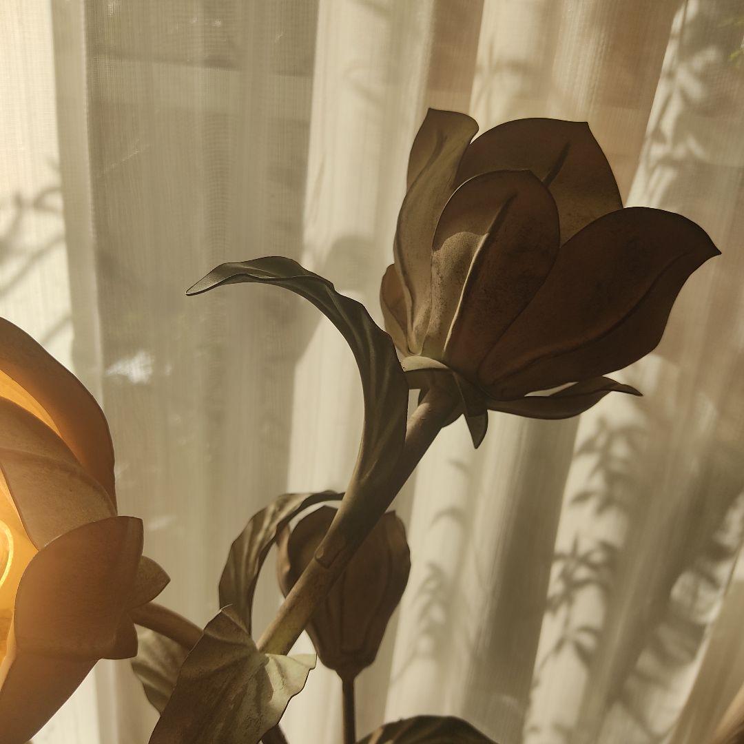 アンティーク イタリア フランス アイアン スタンドライト ガーデニング 鉄