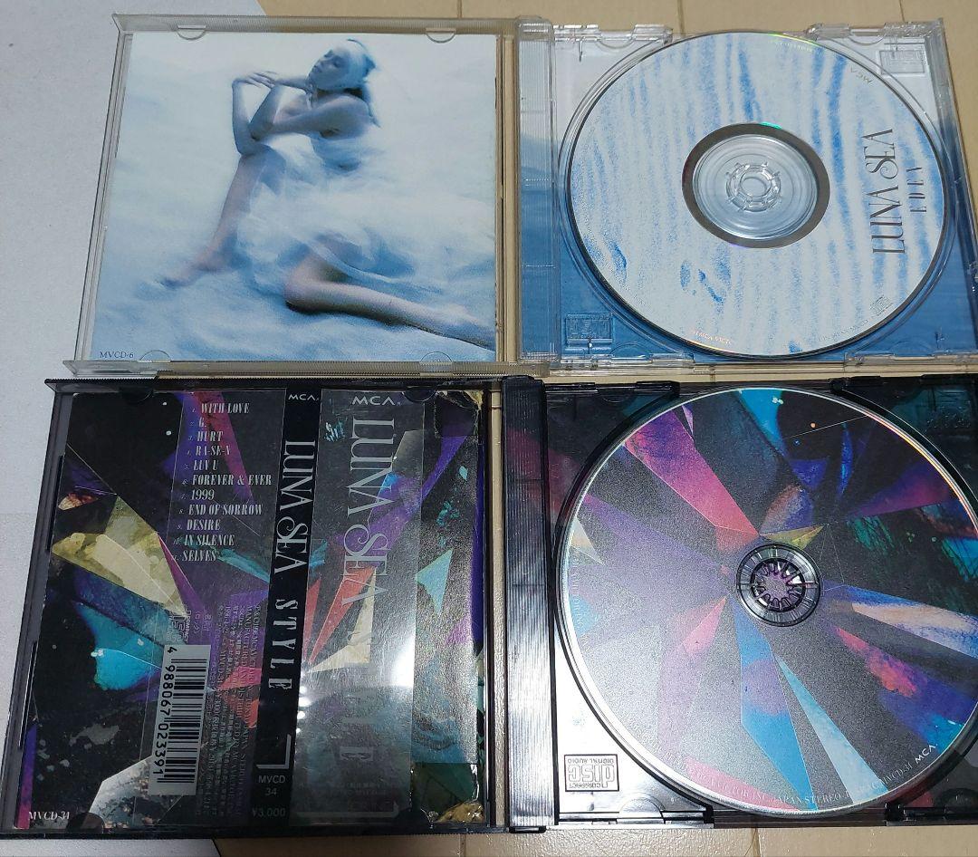 LUNA SEA 関連 CD(アルバム8種、シングル21種) セット