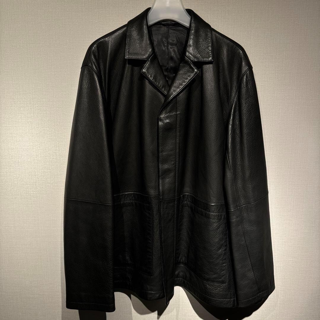 AURALEE GOAT LEATHER JACKET 21AW サイズ5