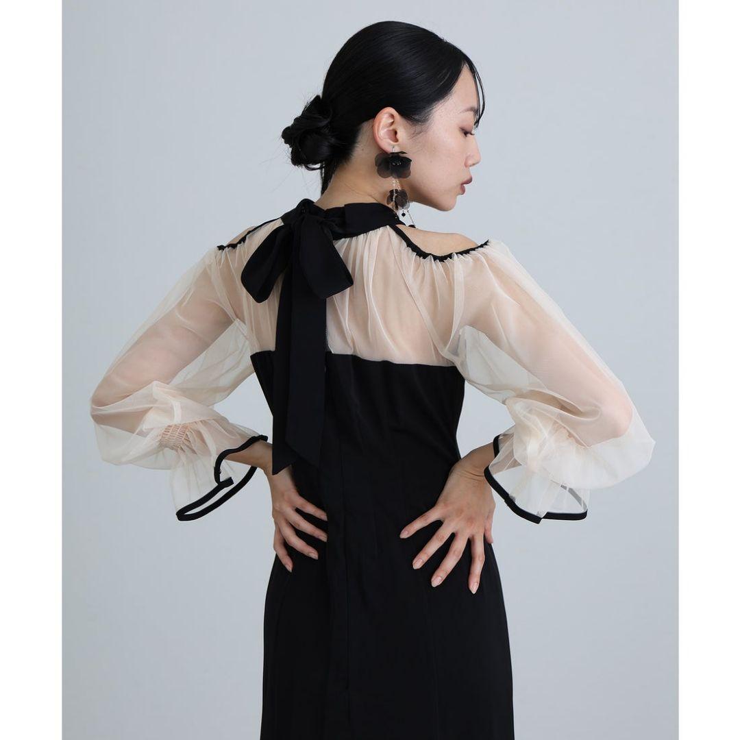 ✨完売品✨atlo by pour vous オケージョンドレス リボン 黒