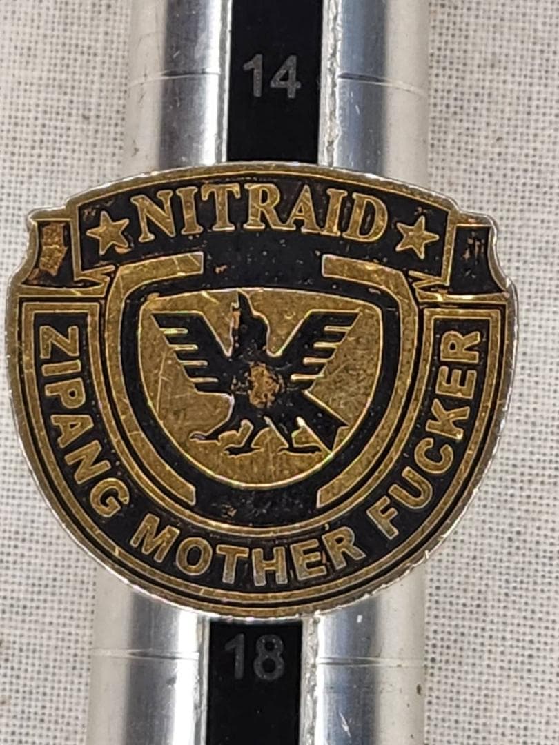 nitraid ナイトレイド リング ヤタガラス 日章旗 17号程度(画像参照)