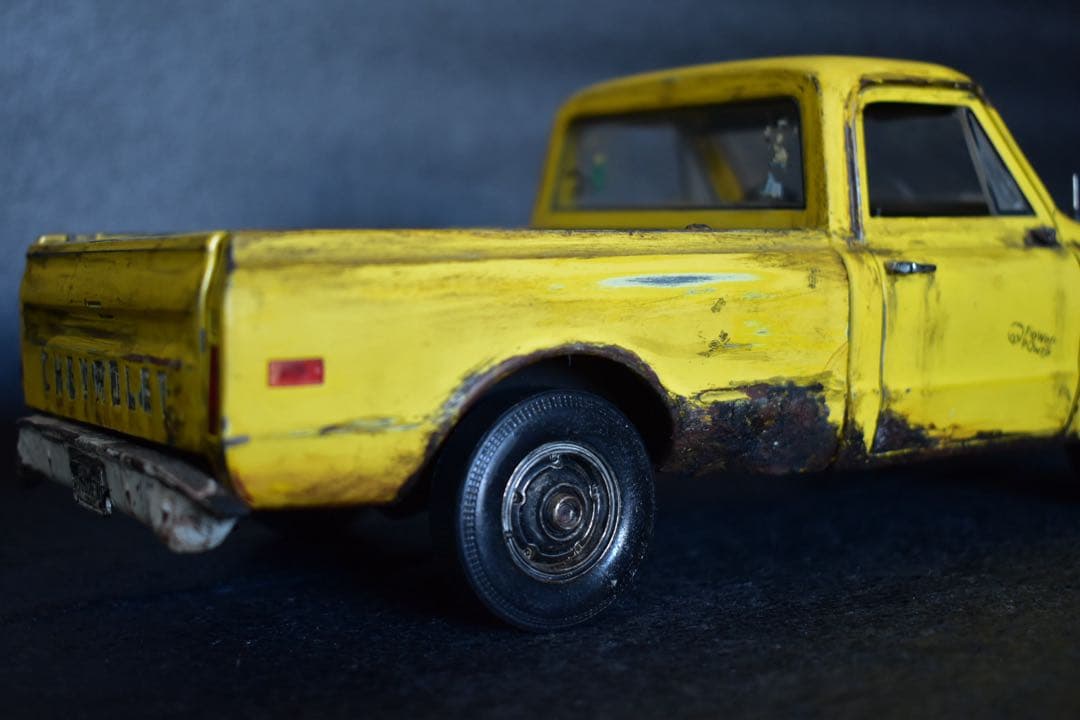 1/18 サンスター シボレー C10 トラック ウェザリング ジオラマ サビ