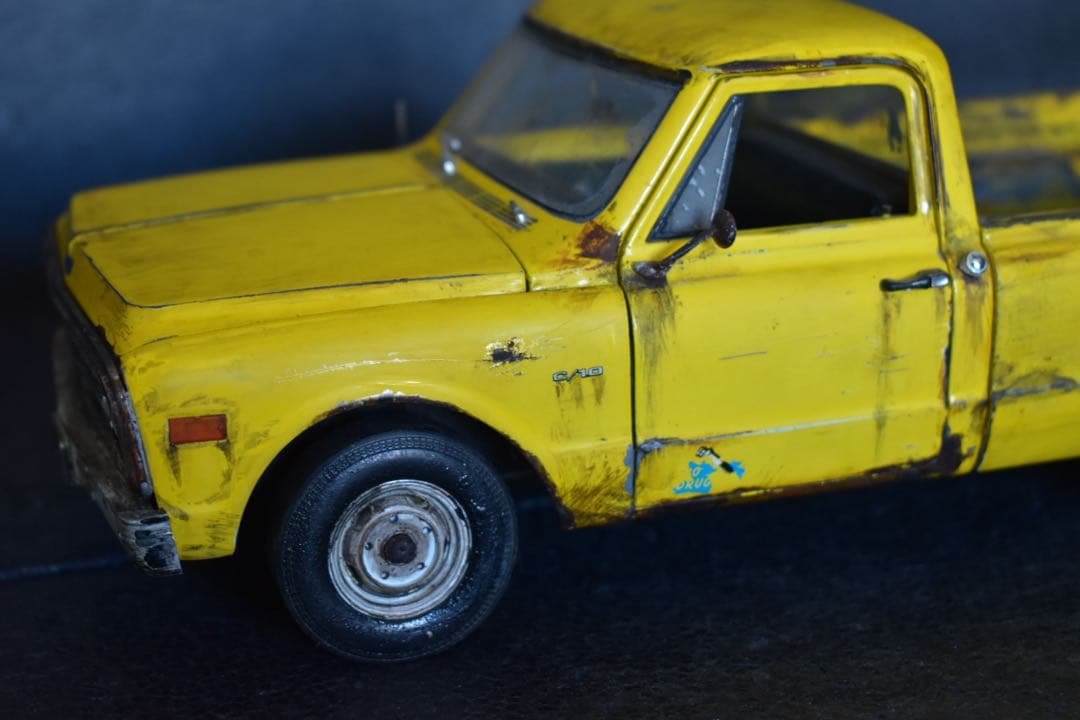 1/18 サンスター シボレー C10 トラック ウェザリング ジオラマ サビ