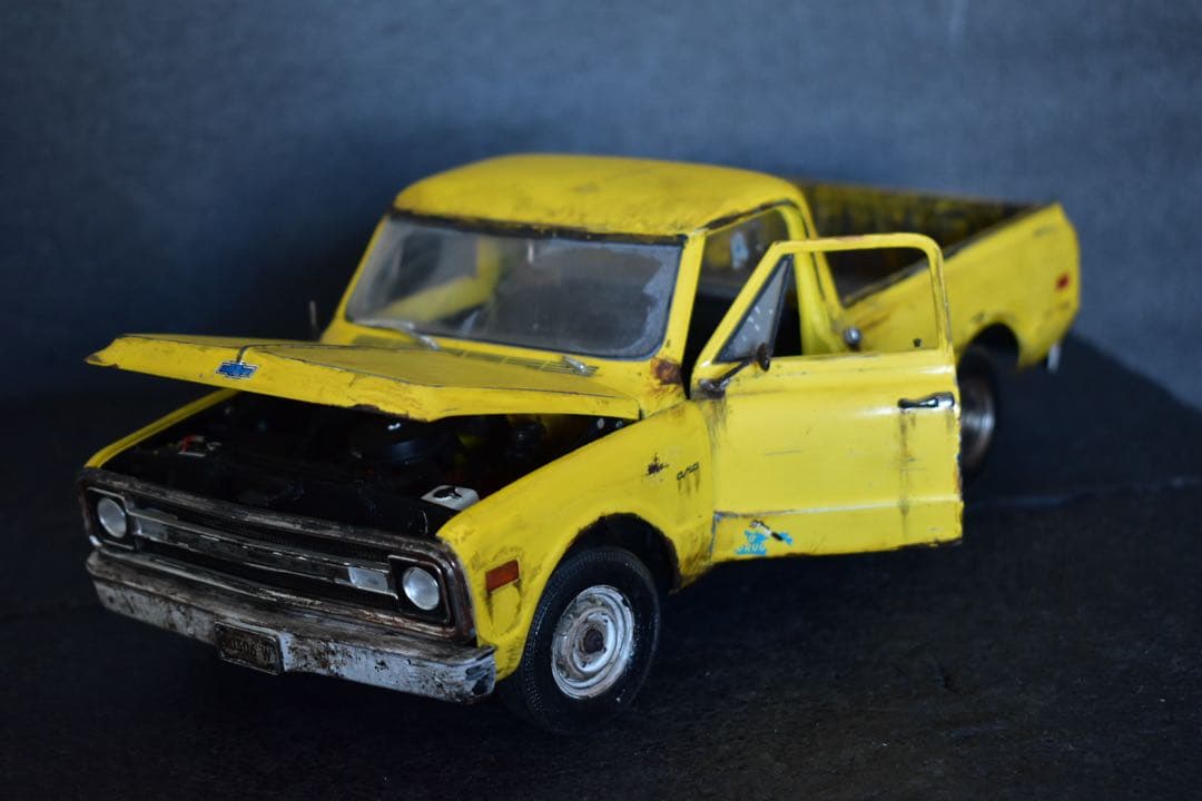 1/18 サンスター シボレー C10 トラック ウェザリング ジオラマ サビ