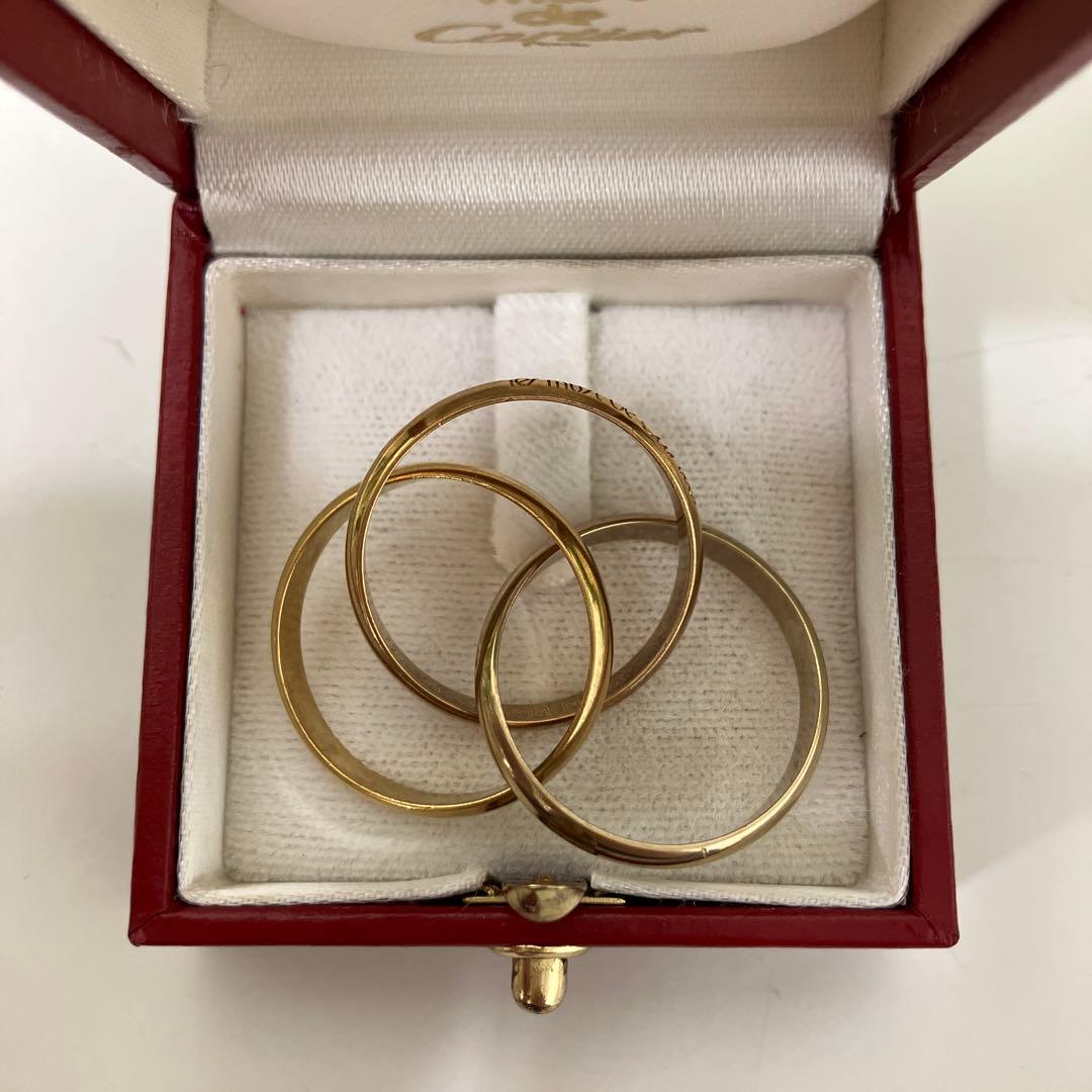 正規品 カルティエ トリニティ リング 10.3g ヴィンテージ