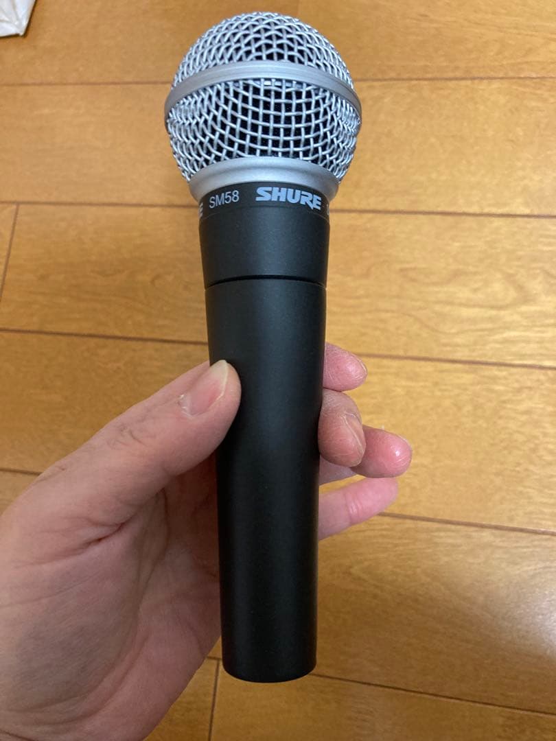 SHURE SM58 ダイナミックマイク 動作未確認 - メルカリ