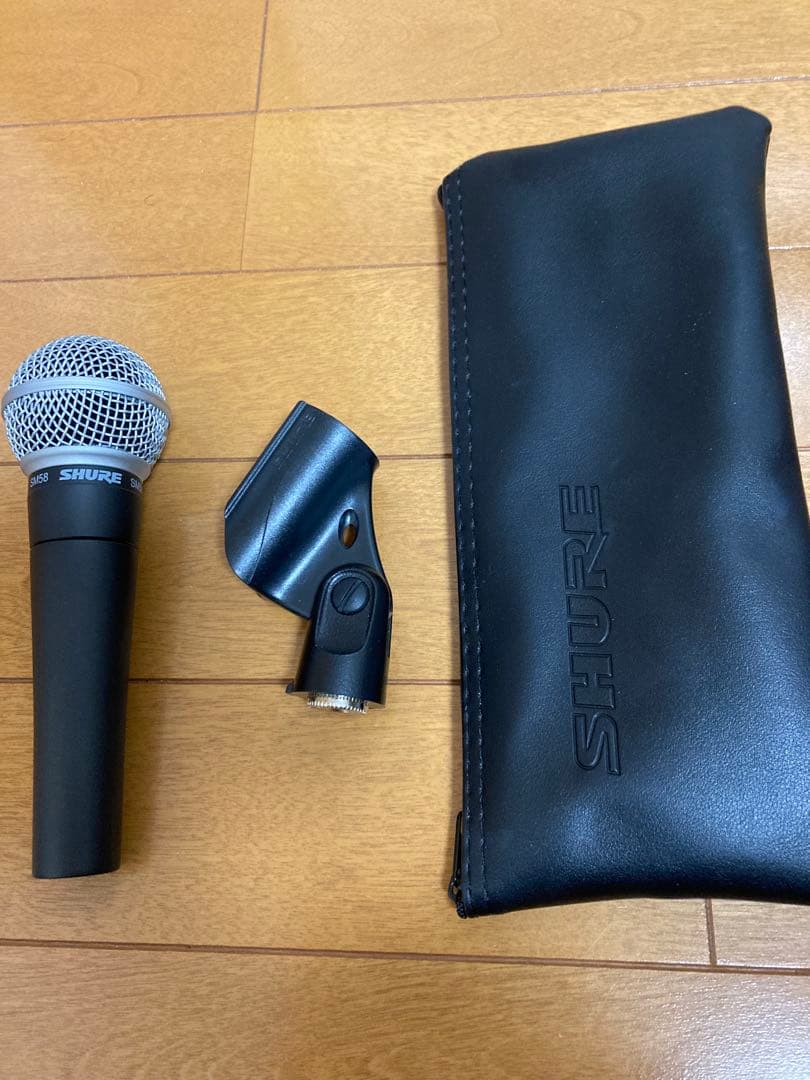 SHURE SM58 ダイナミックマイク 動作未確認 - メルカリ
