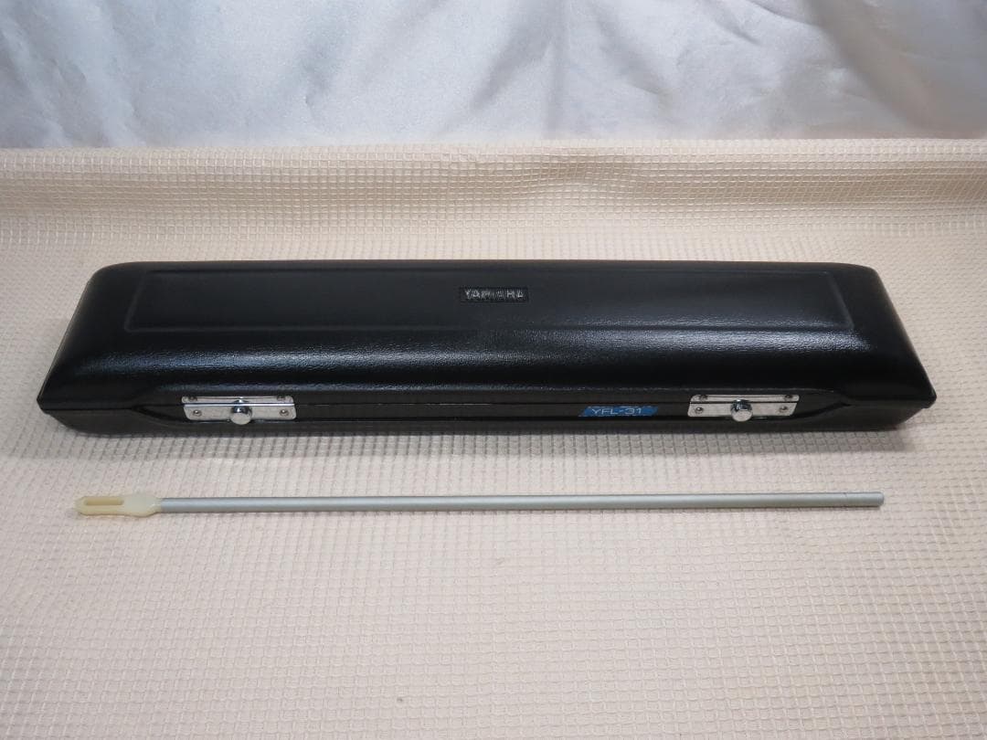 全タンポ＆ヘッド・コルク交換済　フルート　頭部管銀製　ヤマハ　YFL-31