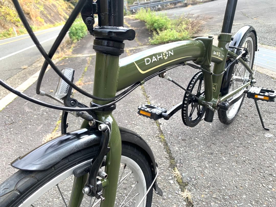 【即乘】送料無料 DAHON 折り畳み自転車 SUV D6 6速ミニベロ 小径車