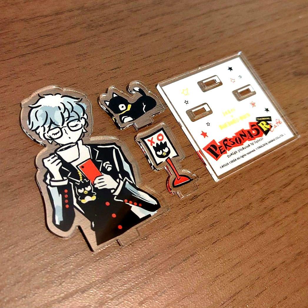 ペルソナ5 ザ・ロイヤルカフェ　サンリオ　コラボ　アクスタ　主人公