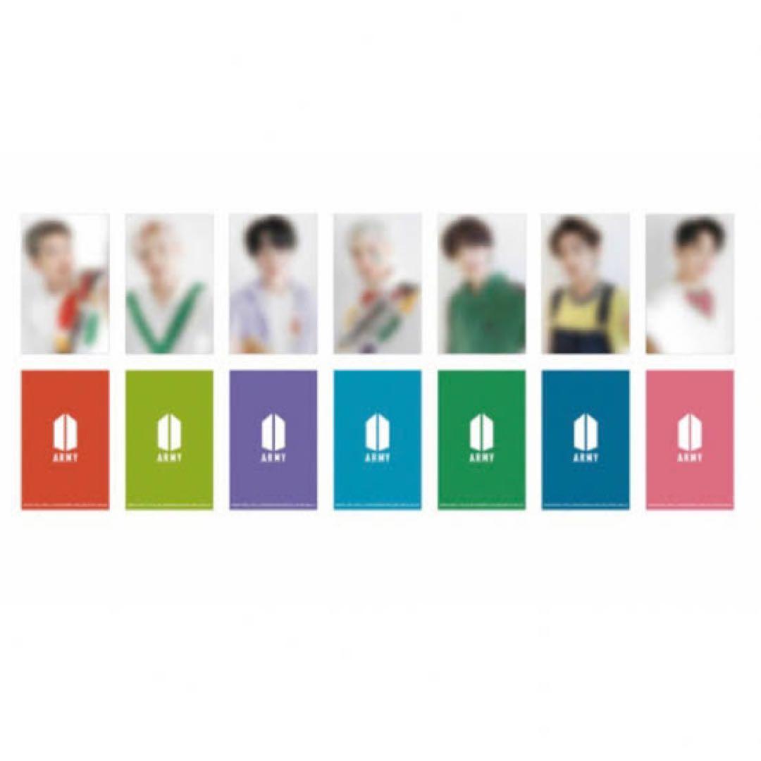 7枚セット BTS トレカ　FCファンクラブ会報誌　アンケート特典