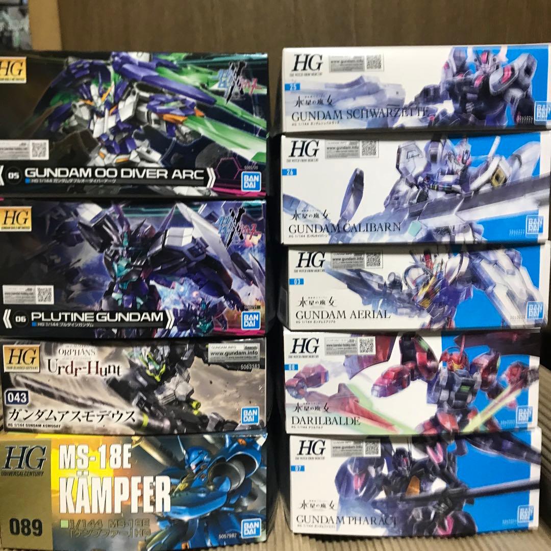 ガンプラ11個セットセット売り