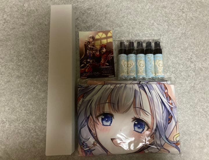 高品質 白猫プロジェクト ティナ 抱き枕カバー、ミストセット 白猫