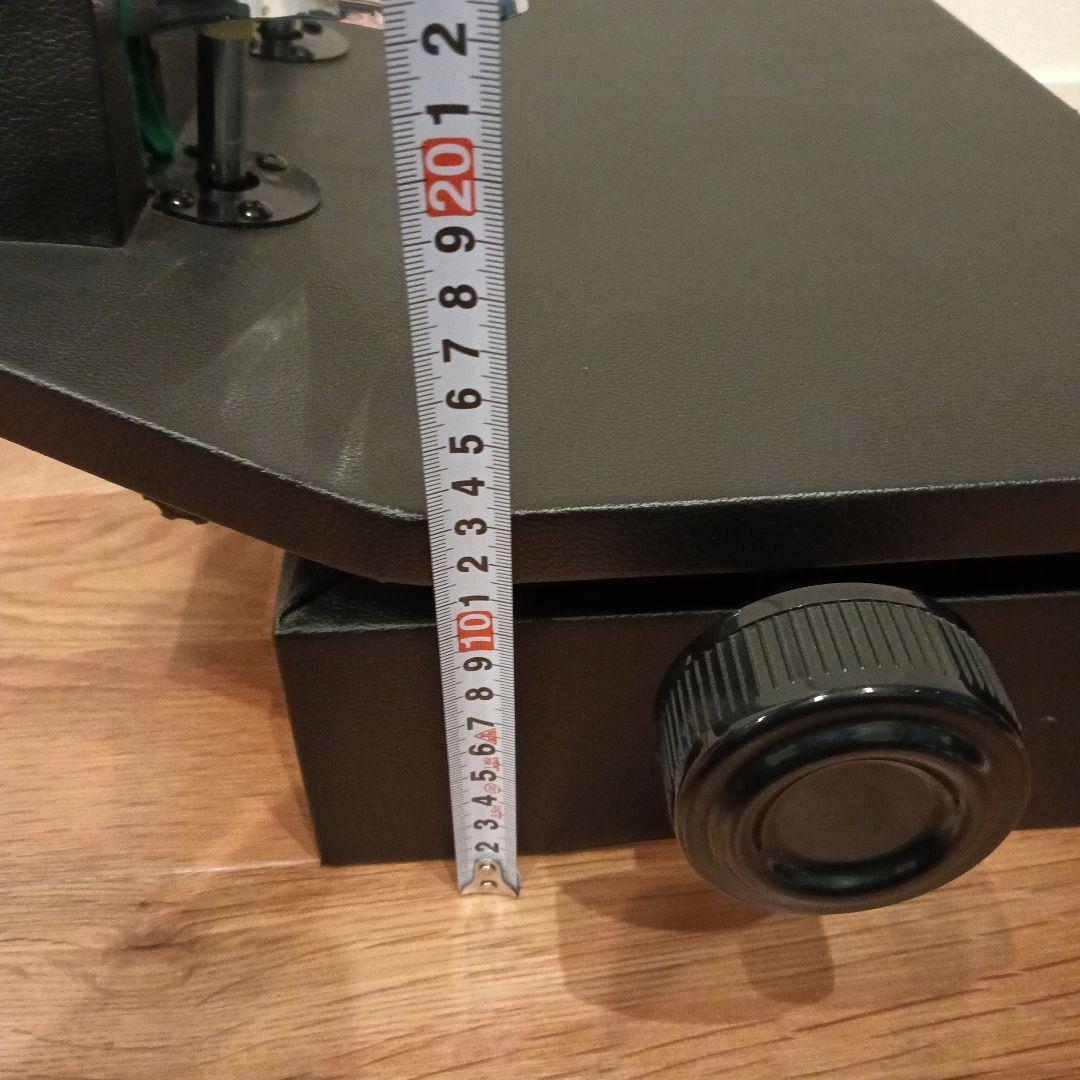 ピアノ補助ペダル　黒　足台