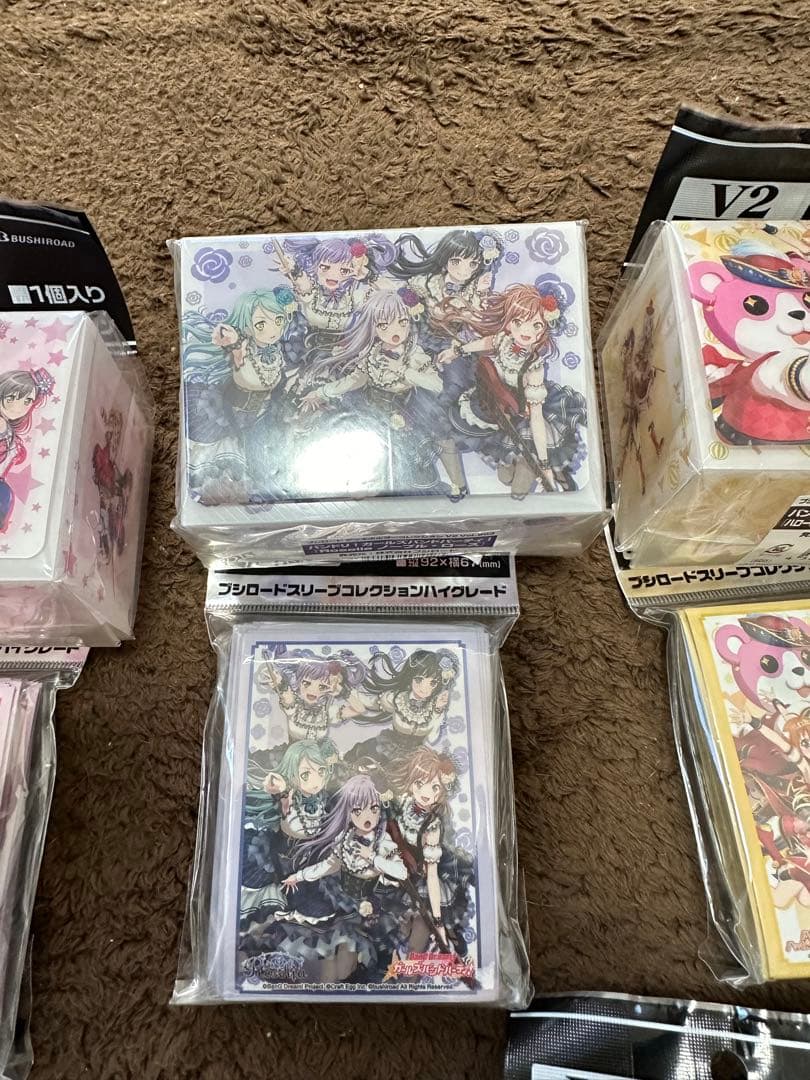 バンドリ デッキケース、スリーブまとめ売り