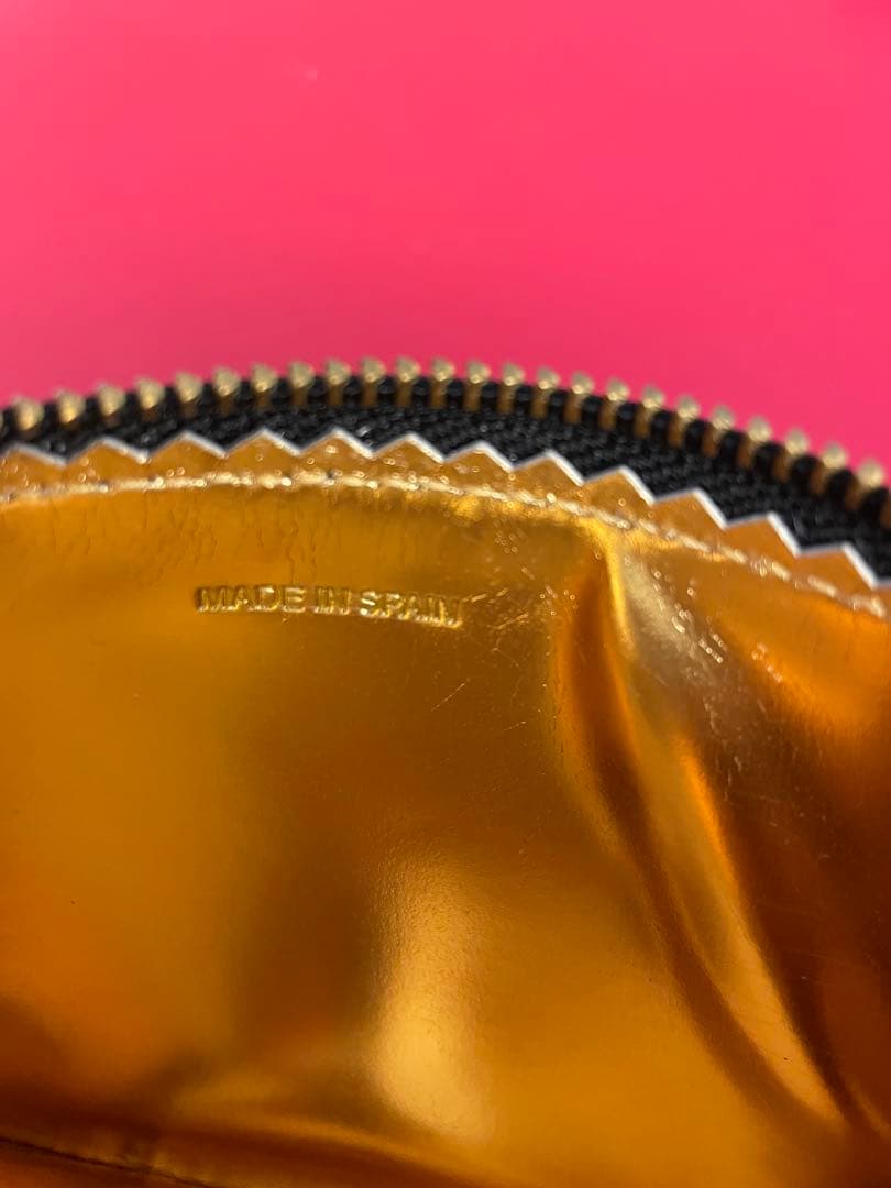 M！コムデギャルソンポーチ（小）　内側GOLD 希少