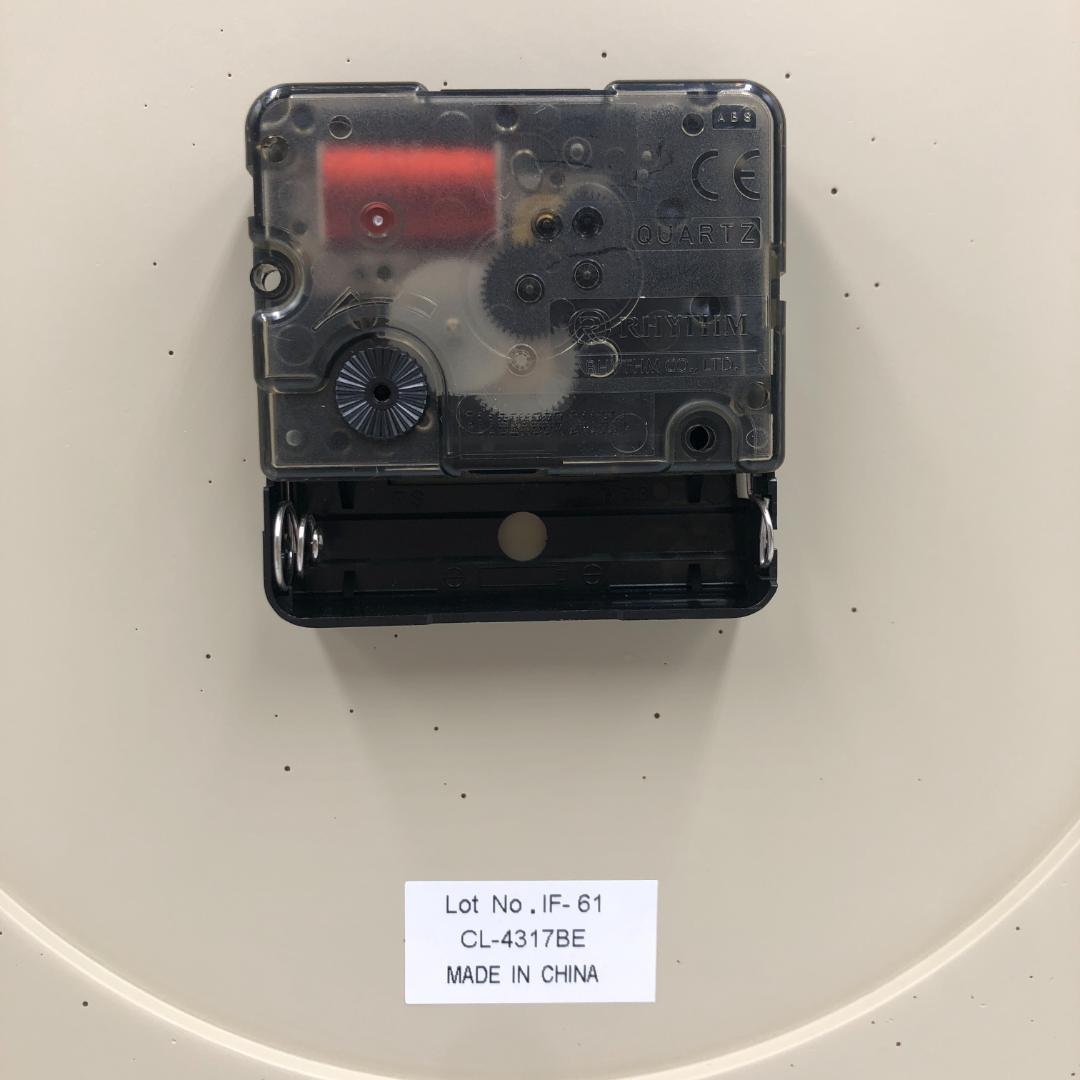 インターフォルム 掛け時計 スイープムーブメント/Y30073-Q1