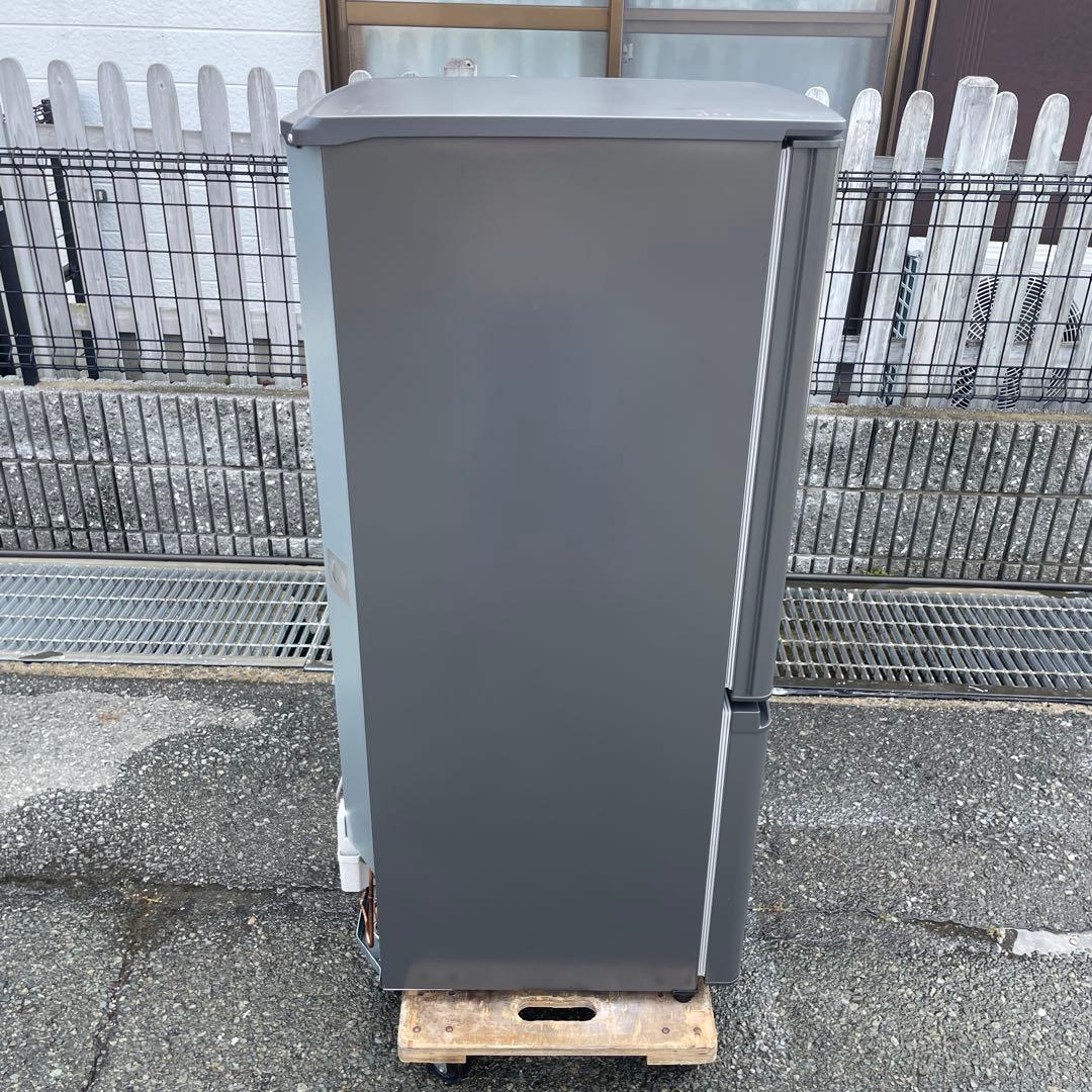 三菱2024年製146L冷蔵庫 マットチャコール 極美品 送料/設置無料