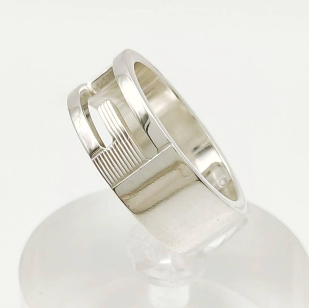 専用【極美品グッチ Gucci リング17（16）カットアウトG シルバー 指輪