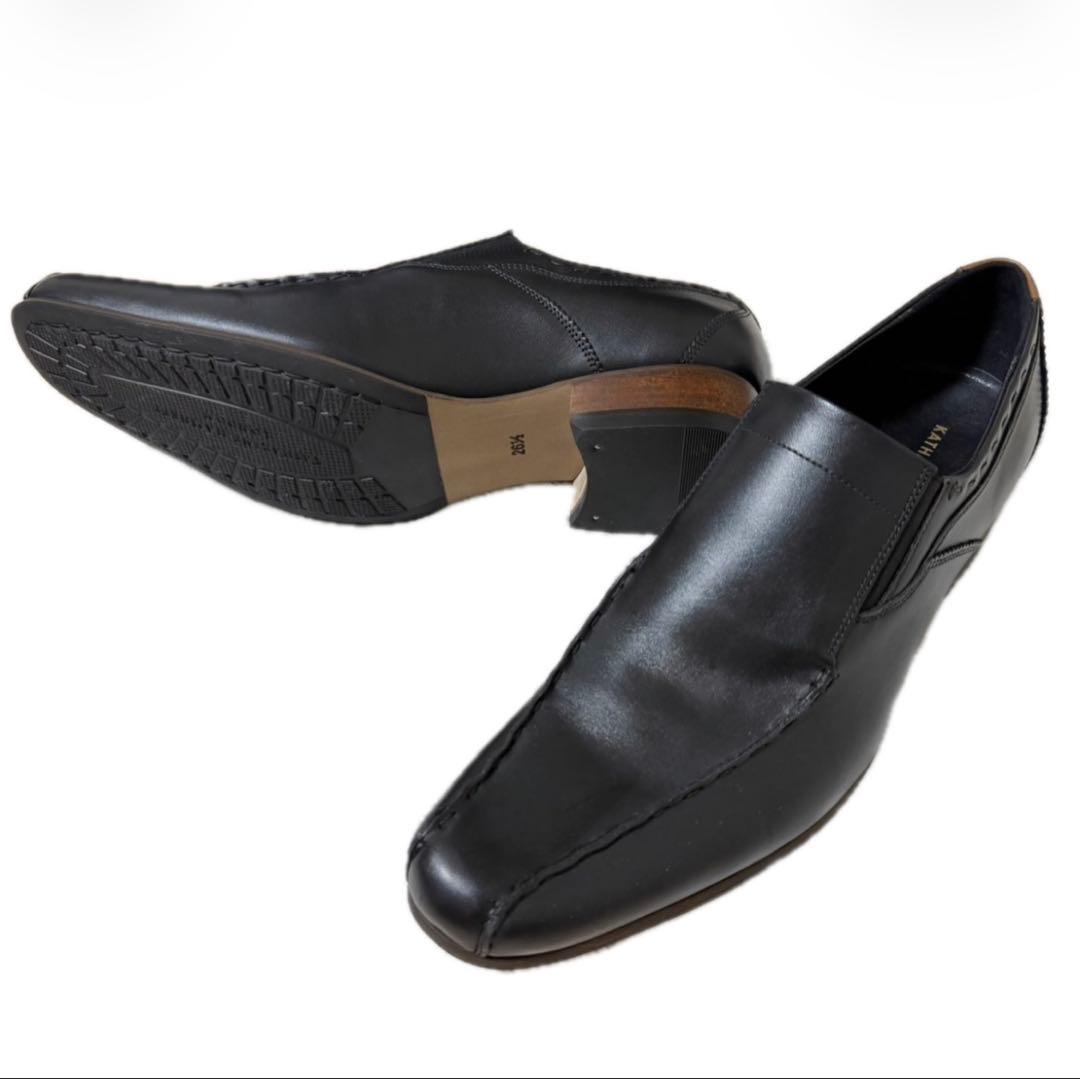 極美品 キャサリンハムネット スリッポン ビジネスシューズ 31670 26.5
