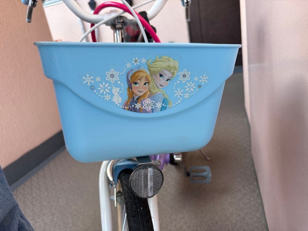 アナと雪の女王 アナ雪 幼児用自転車 引き取り限定 アナと雪の女王
