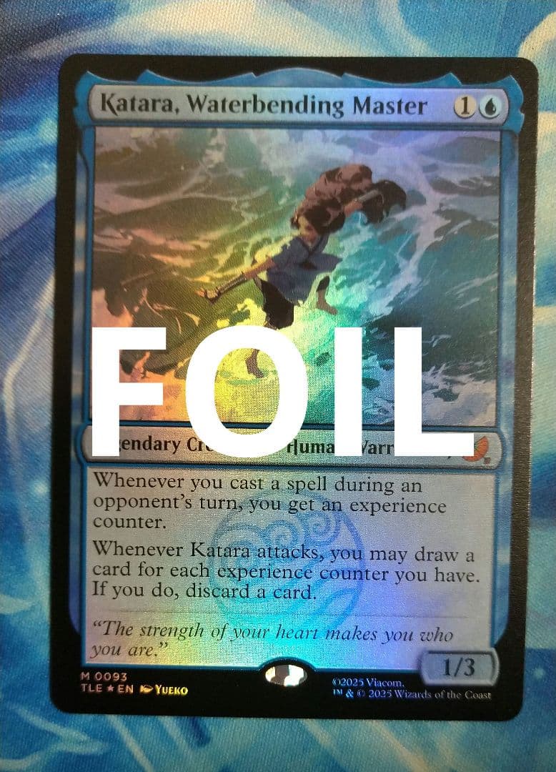 MTG 水の技の達人、カタラ TLE 通常枠 英語版FOIL - メルカリ