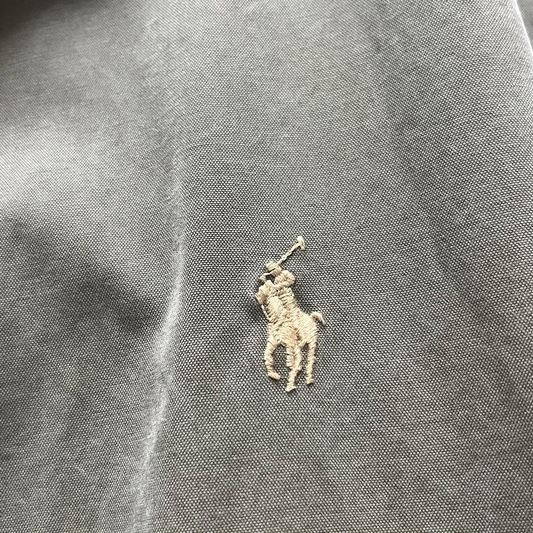 ラルフローレン ワンポイント刺繍 裏地チェック ジャケット オーバーサイズ