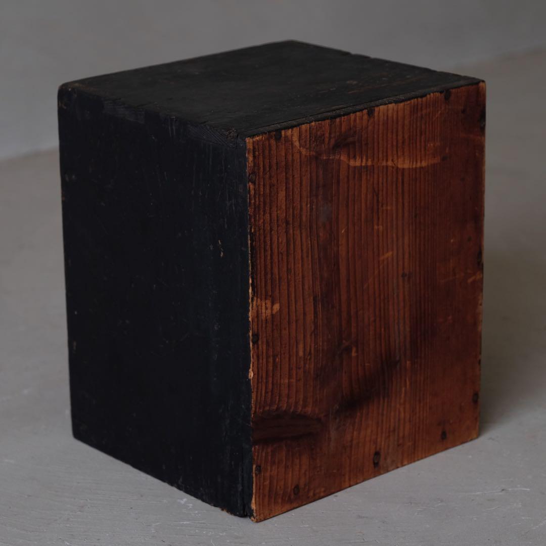 明治期 杉材 5杯小引き出し抽斗 書類棚 箪笥 収納箱 古家具 アンティーク